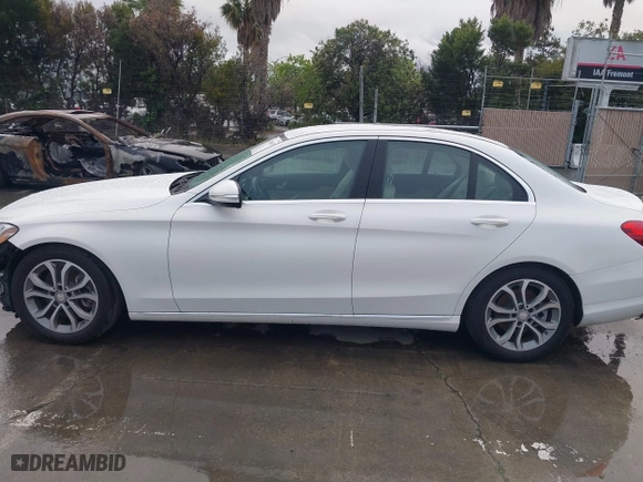 2015 Mercedes-Benz C-Class C 300 with VIN 55SWF4JB3FU085943, listed as a IAAI auction lot 41788857 with 107,954 mi miles. Bid and sale history available at carsss.com. Image 15.