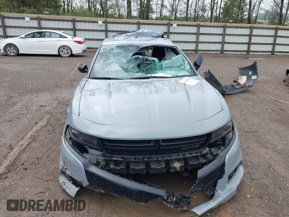 2022 Dodge Charger SXT with VIN 2C3CDXBGXNH145896, listed as a IAAI auction lot 42010378 with 24,561 mi miles and . Bid and sale history available at DreamBid. Image 6.