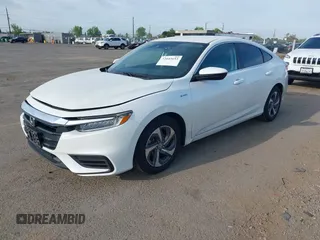 2019 Honda Insight EX with VIN 19XZE4F52KE029254, listed as a IAAI auction lot 42045653 with 75,420 mi miles and . Bid and sale history available at carsss.com. Image 17.