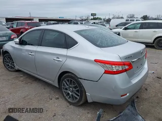2014 Nissan Sentra S with VIN 3N1AB7AP4EY310204, listed as a IAAI auction lot 41621333 with 143,580 mi miles and . Bid and sale history available at DreamBid. Image 3.