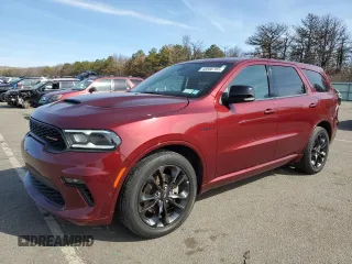 2022 Dodge Durango R/T with VIN 1C4SDJCTXNC207865, listed as a Copart auction lot 48558765 with 23,251 mi miles and Salvage title. Bid and sale history available at DreamBid. Image 1.