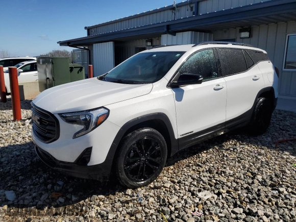 2019 GMC Terrain SLT with VIN 3GKALVEV6KL102118, listed as a Copart auction lot 49782675 with 99,972 mi miles and Clean Title. Bid and sale history available at carsss.com. Image 1.