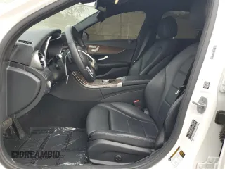 2021 Mercedes-Benz C 300 with VIN W1KWF8DB9MR650682, listed as a Copart auction lot 48050195 with 24,956 mi miles and Salvage title. Bid and sale history available at DreamBid. Image 7.