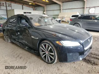 2017 Jaguar XF S with VIN SAJBG4BV1HCY37243, listed as a Copart auction lot 42147675 with 92,250 mi miles and Salvage Title. Bid and sale history available at carsss.com. Image 4.