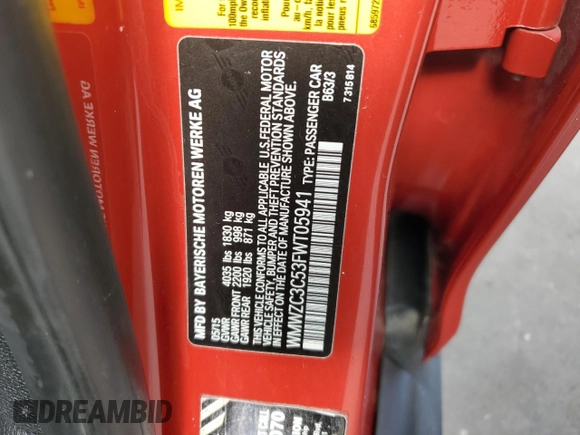 2015 MINI Countryman S z VIN WMWZC3C53FWT05941, wystawiony jako Copart lot #62641535 z przebiegiem 134 075 mil mil oraz Czysty tytuł • Clean title. Historia ofert i sprzedaży dostępna na DreamBid. Obrazek 12.
