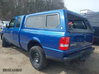 2007 Ford Ranger XL with VIN 1FTYR14U57PA51006, listed as a IAAI auction lot 41972266 with 185,621 mi miles. Bid and sale history available at carsss.com. Image 3.