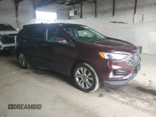 2019 Ford Edge Titanium z VIN 2FMPK4K94KBC11873, wystawiony jako Copart lot #58737735 z przebiegiem 127 278 mil mil oraz Czysty tytuł • Clean title. Historia ofert i sprzedaży dostępna na DreamBid. Obrazek 4.