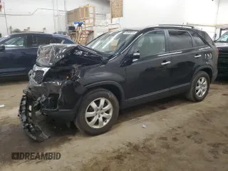 2013 Kia Sorento LX with VIN 5XYKT4A20DG419764, listed as a Copart auction lot 53566815 with 270,017 mi miles and Salvage Title. Bid and sale history available at carsss.com. Image 1.