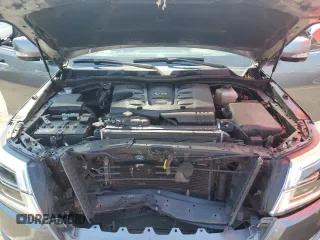2022 Nissan Armada SV with VIN JN8AY2AC5N9161663, listed as a Copart auction lot 62266504 with 46,106 mi miles and Salvage Title. Bid and sale history available at carsss.com. Image 13.