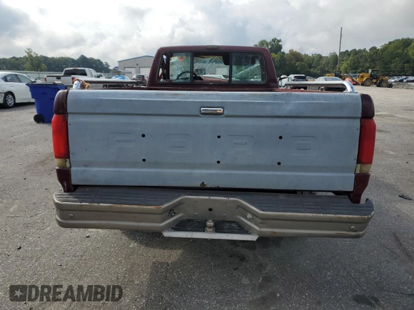 1991 Ford F-150 with VIN 1FTDF15Y7MLA15992, listed as a Copart auction lot 73517284 with 89,570 mi miles and Salvage Title. Bid and sale history available at carsss.com. Image 6.