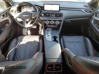 2022 Genesis G70 3.3T with VIN KMTG54TE7NU101004, listed as a Copart auction lot 72473664 with 6,181 mi miles and Salvage Title. Bid and sale history available at carsss.com. Image 8.