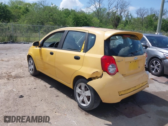 2011 Chevrolet Aveo 2LT with VIN KL1TG6DE9BB126633, listed as a IAAI auction lot 41944289 with Not provided miles and . Bid and sale history available at DreamBid. Image 3.