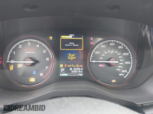 2021 Subaru Forester Special Sports с VIN JF2SKARC6MH452064, выставлен на аукционе IAAI как лот 42315214 с пробегом 24 814 миль миль и . История ставок и продаж доступна на DreamBid. Изображение 7.