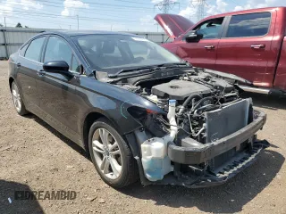 2018 Ford Fusion SE with VIN 3FA6P0HD0JR133698, listed as a Copart auction lot 62895245 with 82,077 mi miles and Salvage title. Bid and sale history available at DreamBid. Image 4.