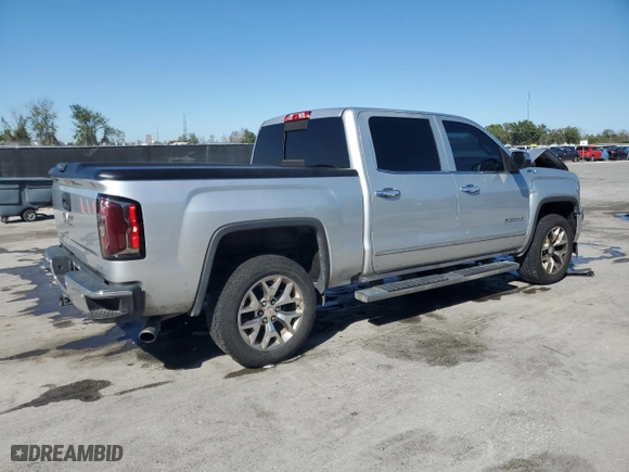 2017 GMC Sierra 1500 SLT with VIN 3GTU2NEC4HG474083, listed as a Copart auction lot 48921515 with 0 mi miles and Salvage Title. Bid and sale history available at carsss.com. Image 3.