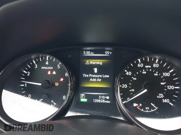 2017 Nissan Rogue SV with VIN JN8AT2MT7HW143178, listed as a IAAI auction lot 41015343 with 139,828 mi miles and . Bid and sale history available at DreamBid. Image 7.