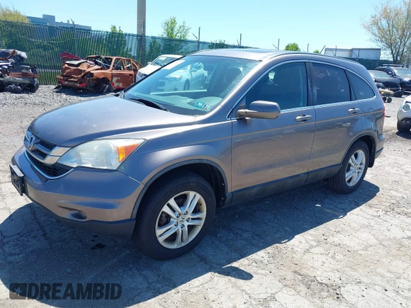 2011 Honda CR-V EX-L with VIN 5J6RE4H75BL085107, listed as a IAAI auction lot 42145966 with 154,159 mi miles. Bid and sale history available at carsss.com. Image 2.