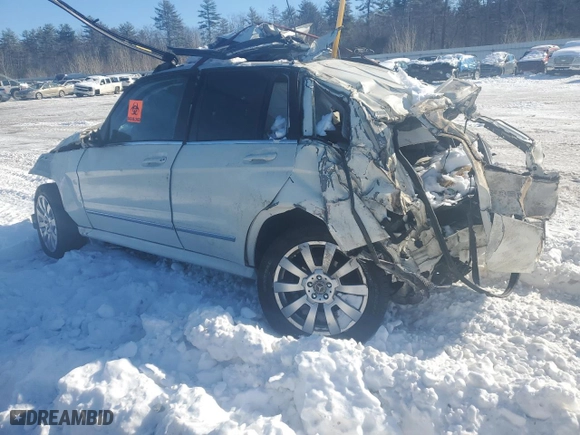2012 Mercedes-Benz GLK-Class GLK 350 with VIN WDCGG8HB2CF849413, listed as a Copart auction lot 43181855 with 0 mi miles and Salvage Title. Bid and sale history available at carsss.com. Image 2.