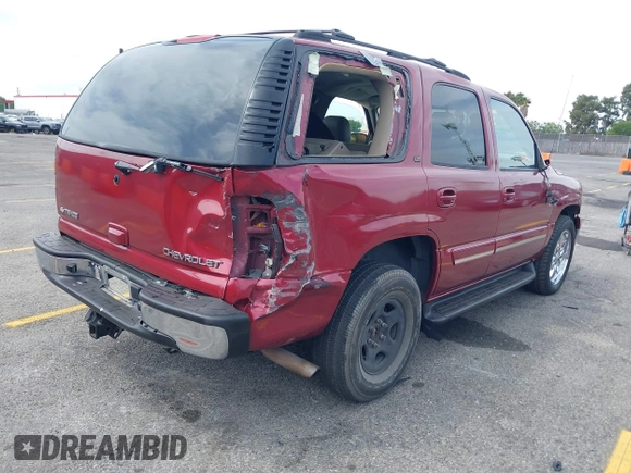 2004 Chevrolet Tahoe LS z VIN 1GNEC13T54R264848, wystawiony jako IAAI lot #42237186 z przebiegiem Nie podano mil oraz . Historia ofert i sprzedaży dostępna na DreamBid. Obrazek 4.