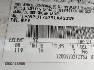 2005 Ford Expedition Eddie Bauer with VIN 1FMPU17575LA42239, listed as a IAAI auction lot 42696901 with 117,807 mi miles and . Bid and sale history available at DreamBid. Image 9.