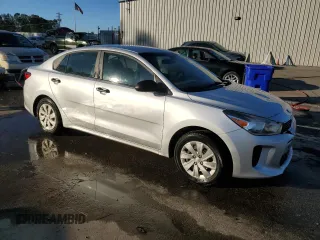 2018 Kia Rio LX with VIN 3KPA24AB6JE078829, listed as a Copart auction lot 47030805 with 63,550 mi miles and Salvage Title. Bid and sale history available at carsss.com. Image 4.