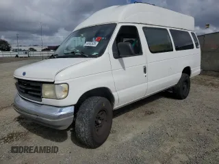 1995 Ford Econoline Wagon XL z VIN 1FBJS31H0SHB49053, wystawiony jako Copart lot #44952525 z przebiegiem Nie podano mil oraz Szkody całkowita. Historia ofert i sprzedaży dostępna na DreamBid. Obrazek 1.