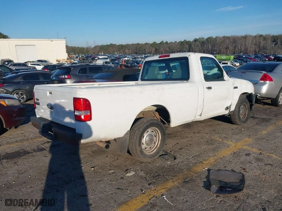 2006 Ford Ranger XL with VIN 1FTYR10D86PA80410, listed as a IAAI auction lot 41577897 with 130,386 mi miles. Bid and sale history available at carsss.com. Image 4.