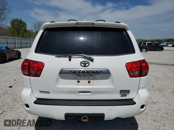 2010 Toyota Sequoia Ltd with VIN 5TDJW5G16AS031797, listed as a Copart auction lot 52238815 with 283,910 mi miles and Clean Title. Bid and sale history available at carsss.com. Image 6.