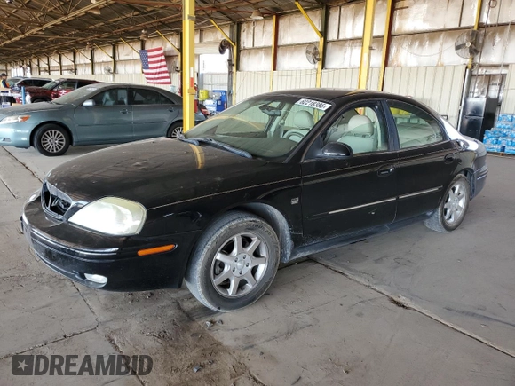 2002 Mercury Sable LS Premium z VIN 1MEFM55SX2G611586, wystawiony jako Copart lot #62218385 z przebiegiem 87 384 mil mil oraz Czysty tytuł • Clean title. Historia ofert i sprzedaży dostępna na DreamBid. Obrazek 1.