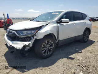 2020 Honda CR-V EX with VIN 2HKRW1H56LH400454, listed as a Copart auction lot 56286825 with 42,448 mi miles and Salvage title. Bid and sale history available at DreamBid. Image 1.