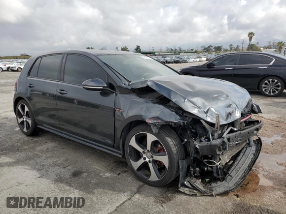 2016 Volkswagen Golf GTI SE with VIN 3VW5T7AU3GM048202, listed as a Copart auction lot 48351073 with 59,721 mi miles. Bid and sale history available at carsss.com. Image 4.