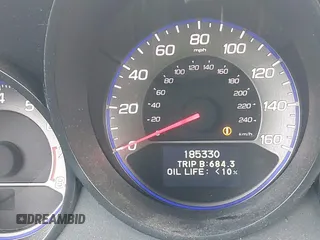 2008 Acura TL with VIN 19UUA662X8A003196, listed as a IAAI auction lot 42033986 with 185,330 mi miles. Bid and sale history available at carsss.com. Image 15.