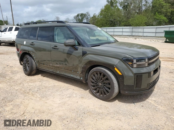 2024 Hyundai Santa Fe Calligraphy with VIN 5NMP54GL7RH019911, listed as a Copart auction lot 51437245 with 20,874 mi miles and Salvage title. Bid and sale history available at DreamBid. Image 4.