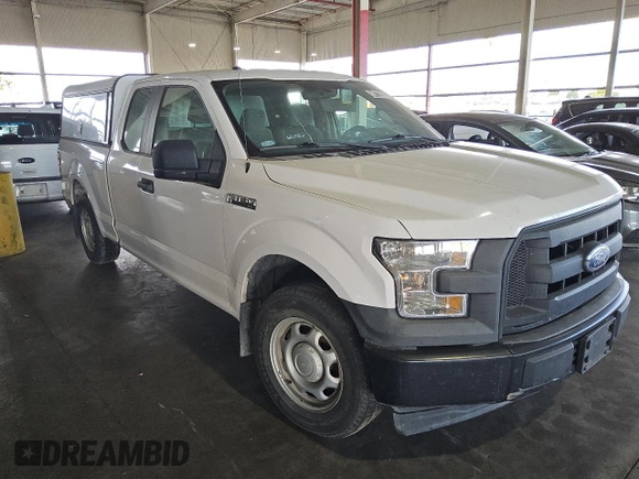 2017 Ford F-150 XL with VIN 1FTEX1C87HKE24171, listed as a Copart auction lot 44772585 with 0 mi miles and Clean Title. Bid and sale history available at carsss.com. Image 4.
