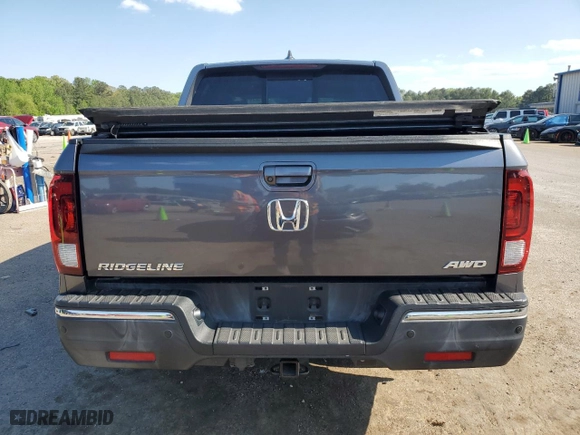 2017 Honda Ridgeline RTL-E with VIN 5FPYK3F70HB004377, listed as a Copart auction lot 52201415 with 170,729 mi miles and Salvage Title. Bid and sale history available at carsss.com. Image 6.