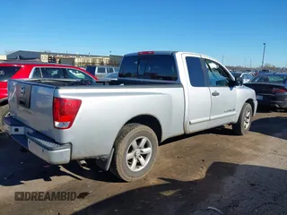 2012 Nissan Titan SE with VIN 1N6AA0CA6CN312785, listed as a IAAI auction lot 40810558 with 122,078 mi miles. Bid and sale history available at carsss.com. Image 4.