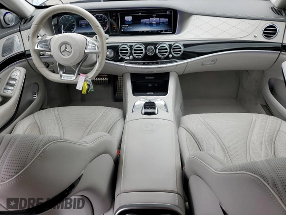2017 Mercedes-Benz S 63 AMG z VIN WDDUG7JB0HA323319, wystawiony jako Copart lot #44551064 z przebiegiem 36 809 mil mil oraz . Historia ofert i sprzedaży dostępna na DreamBid. Obrazek 8.