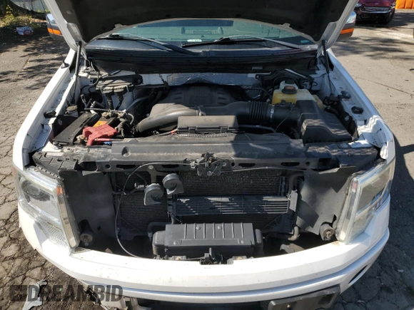 2013 Ford F-150 XL with VIN 1FTFW1ETXDFC95631, listed as a Copart auction lot 60252685 with 136,427 mi miles and Salvage title. Bid and sale history available at DreamBid. Image 11.