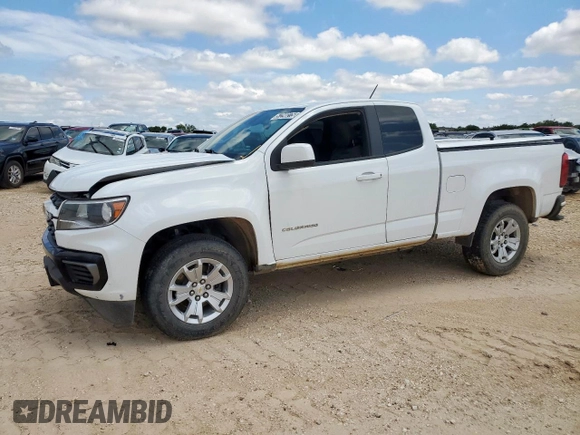 2022 Chevrolet Colorado 2WD LT with VIN 1GCHSCEA0N1153219, listed as a Copart auction lot 57290275 with 51,200 mi miles and Clean title. Bid and sale history available at DreamBid. Image 1.