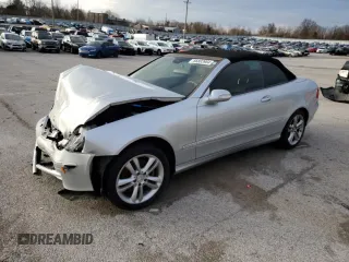2006 Mercedes-Benz CLK-Class 3.5L with VIN WDBTK56G36T055718, listed as a Copart auction lot 86803984 with 123,471 mi miles and Non Repairable. Bid and sale history available at carsss.com. Image 1.