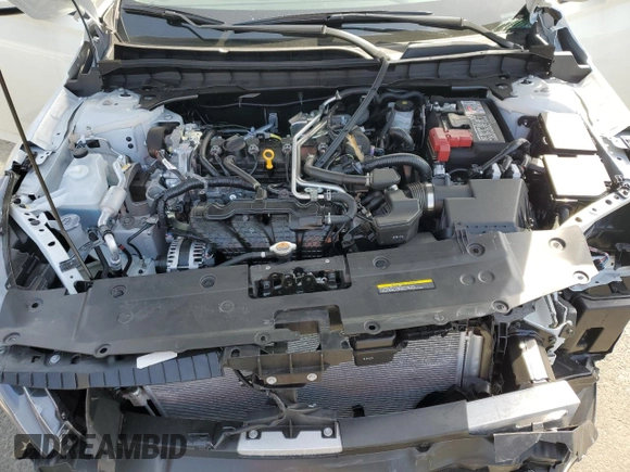 2025 Nissan Altima SV with VIN 1N4BL4DW1SN336595, listed as a Copart auction lot 48721885 with 1,456 mi miles and Salvage Title. Bid and sale history available at DreamBid. Image 12.