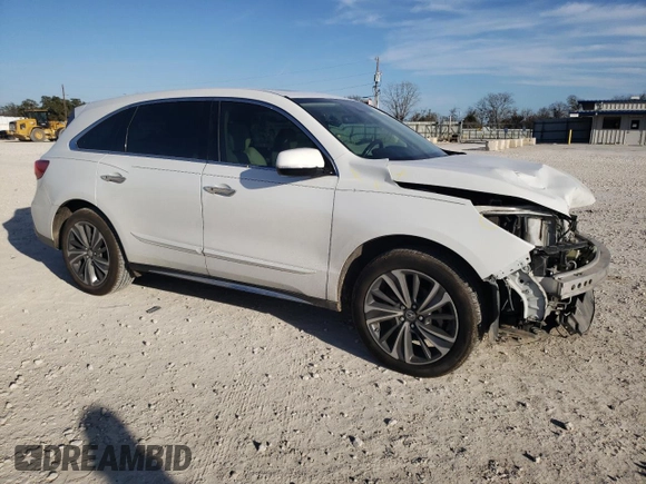 2020 Acura MDX Technology z VIN 5J8YD3H5XLL010547, wystawiony jako Copart lot #46502595 z przebiegiem 102 989 mil mil oraz Szkoda całkowita • Salvage title. Historia ofert i sprzedaży dostępna na DreamBid. Obrazek 4.