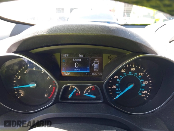 2016 Ford Escape Titanium with VIN 1FMCU0JX2GUC39416, listed as a IAAI auction lot 41793375 with 146,877 mi miles. Bid and sale history available at carsss.com. Image 7.