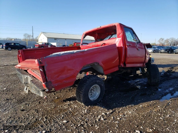 1993 Ford Pickup with VIN 1FTEF14Y2PLA61434, listed as a Copart auction lot 65925084 with NaN miles and Non Repairable. Bid and sale history available at carsss.com. Image 3.