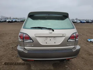 2001 Lexus RX 300 z VIN JTJHF10U910182130, wystawiony jako Copart lot #53809435 z przebiegiem Nie podano mil oraz Szkoda całkowita • Salvage title. Historia ofert i sprzedaży dostępna na DreamBid. Obrazek 6.