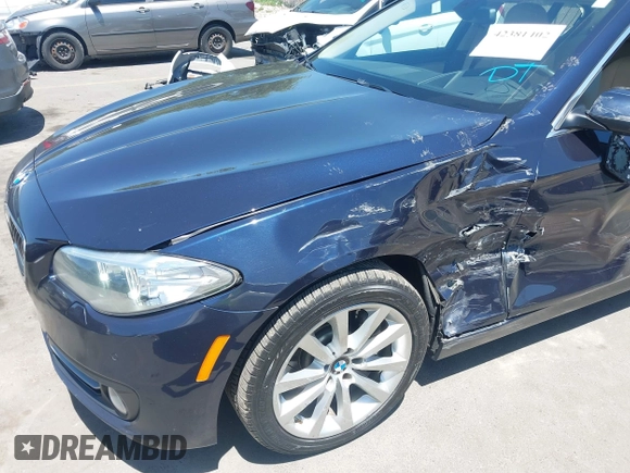 2016 BMW 5 Series 535i xDrive with VIN WBA5B3C59GG256290, listed as a IAAI auction lot 42381402 with 82,299 mi miles and . Bid and sale history available at DreamBid. Image 6.