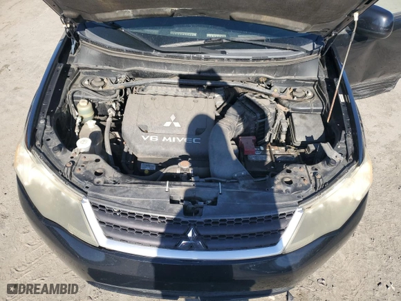 2007 Mitsubishi Outlander LS with VIN JA4MT31X67U010809, listed as a Copart auction lot 48385255 with 146,506 mi miles and Salvage Title. Bid and sale history available at carsss.com. Image 12.