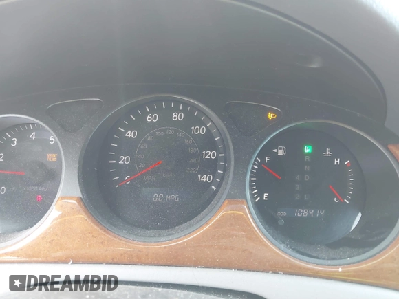 2005 Lexus ES 350 with VIN JTHBA30G955105150, listed as a IAAI auction lot 41803841 with 108,414 mi miles and . Bid and sale history available at DreamBid. Image 7.