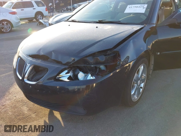 2006 Pontiac G6 GT with VIN 1G2ZH158064261302, listed as a IAAI auction lot 41790419 with 189,054 mi miles and . Bid and sale history available at DreamBid. Image 6.