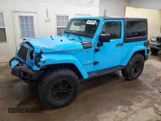 2017 Jeep Wrangler Sahara z VIN 1C4AJWBG4HL683619, wystawiony jako Copart lot #48225965 z przebiegiem 90 283 mil mil oraz Czysty tytuł • Clean title. Historia ofert i sprzedaży dostępna na DreamBid. Obrazek 1.